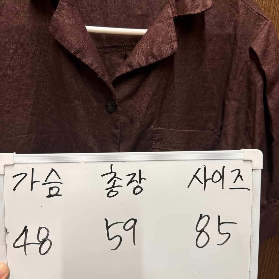 지오송지오 린넨 남방 블라우스 셔츠  상품이미지6