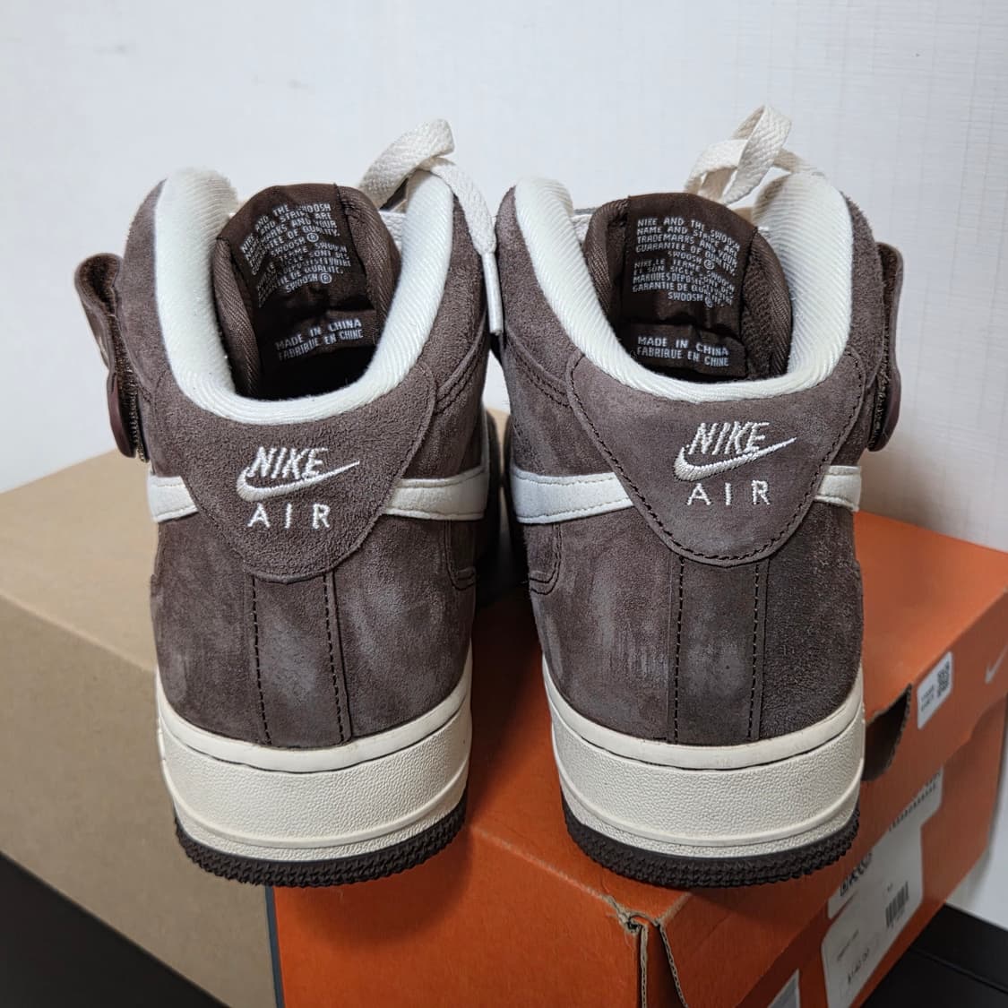 나이키 에어포스 미드 초콜릿 상품이미지2