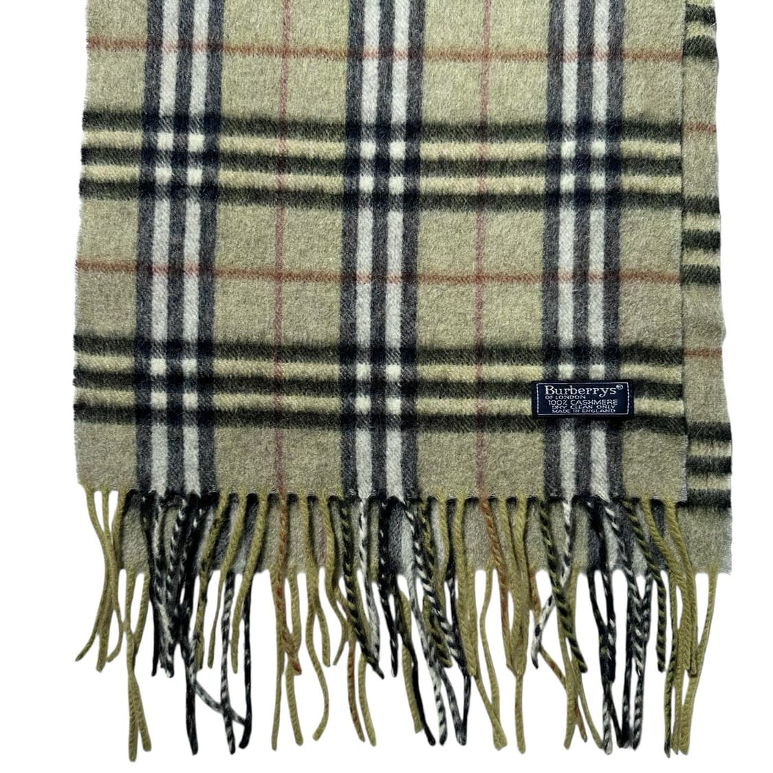 버버리 캐시미어 100% 체크 머플러 목도리 상품이미지1
