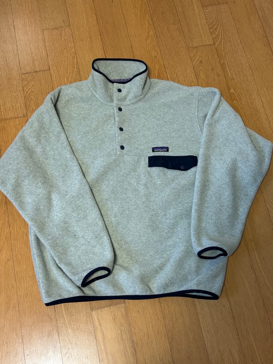 파타고니아 신칠라 스냅티 오트밀  M 상품이미지1