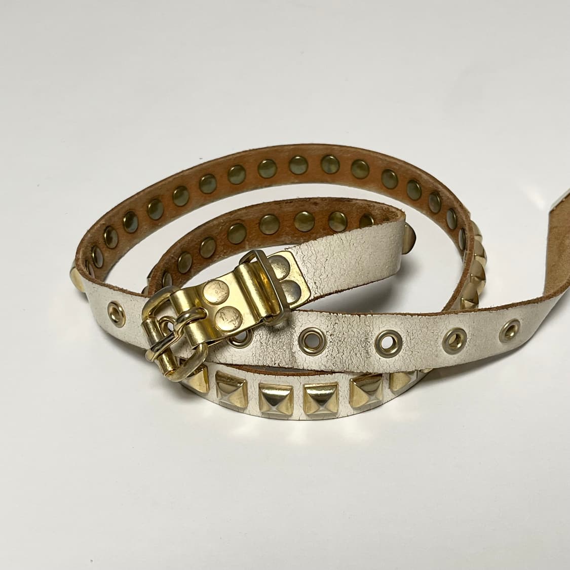 컬러 금장 스터드 벨트 상품이미지3