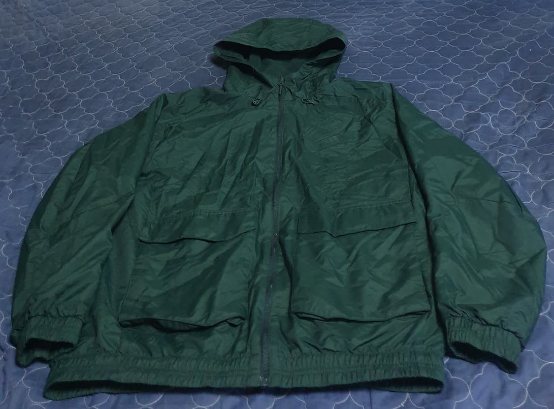 아디다스 기모 바람막이 유틸리티 우븐 자켓 그린 (XL) 상품이미지1