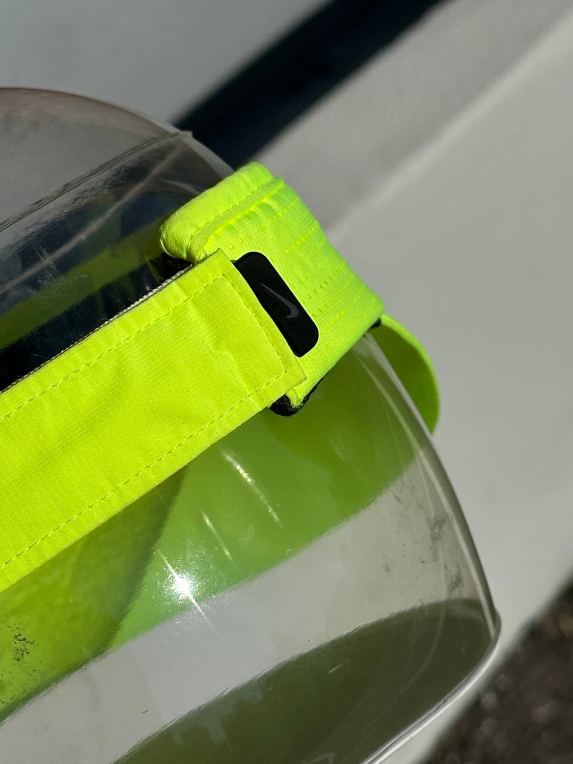 [F] 나이키 로고 야광 썬캡 썬바이저 모자 상품이미지5