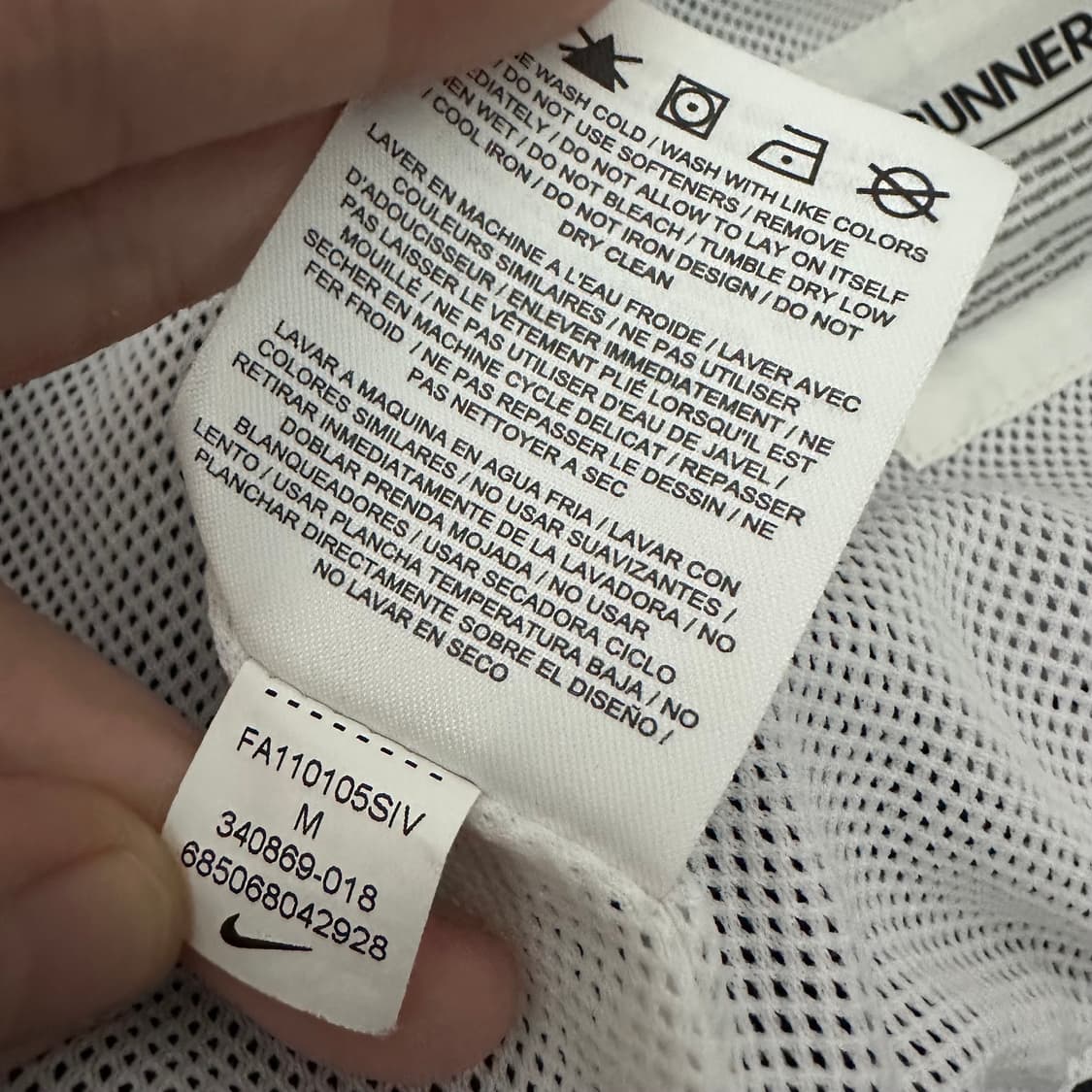 NIKE 나이키 바람막이 자켓 M 상품이미지10