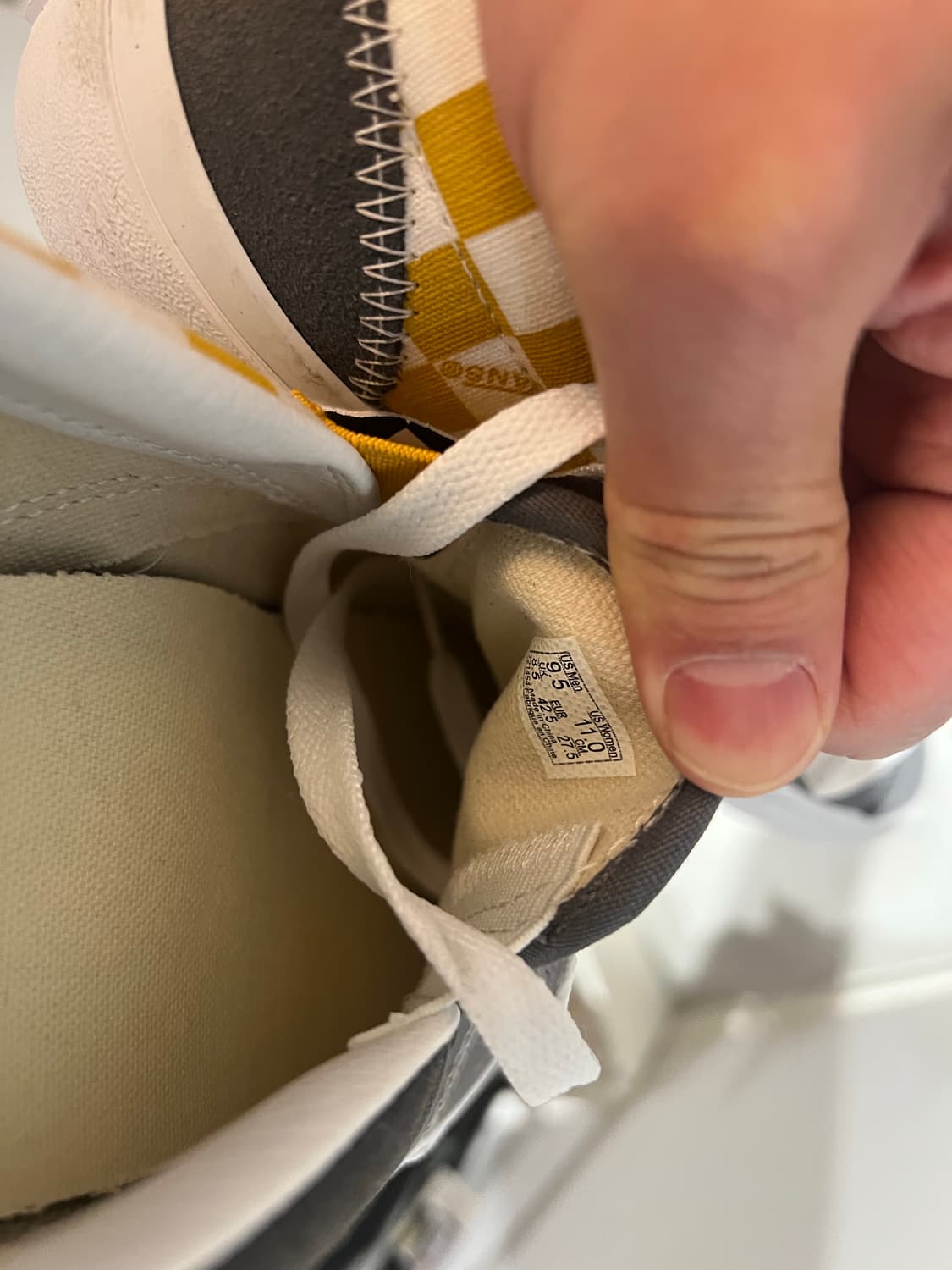 반스슬립온 캡 체커보드 (275) 상품이미지7