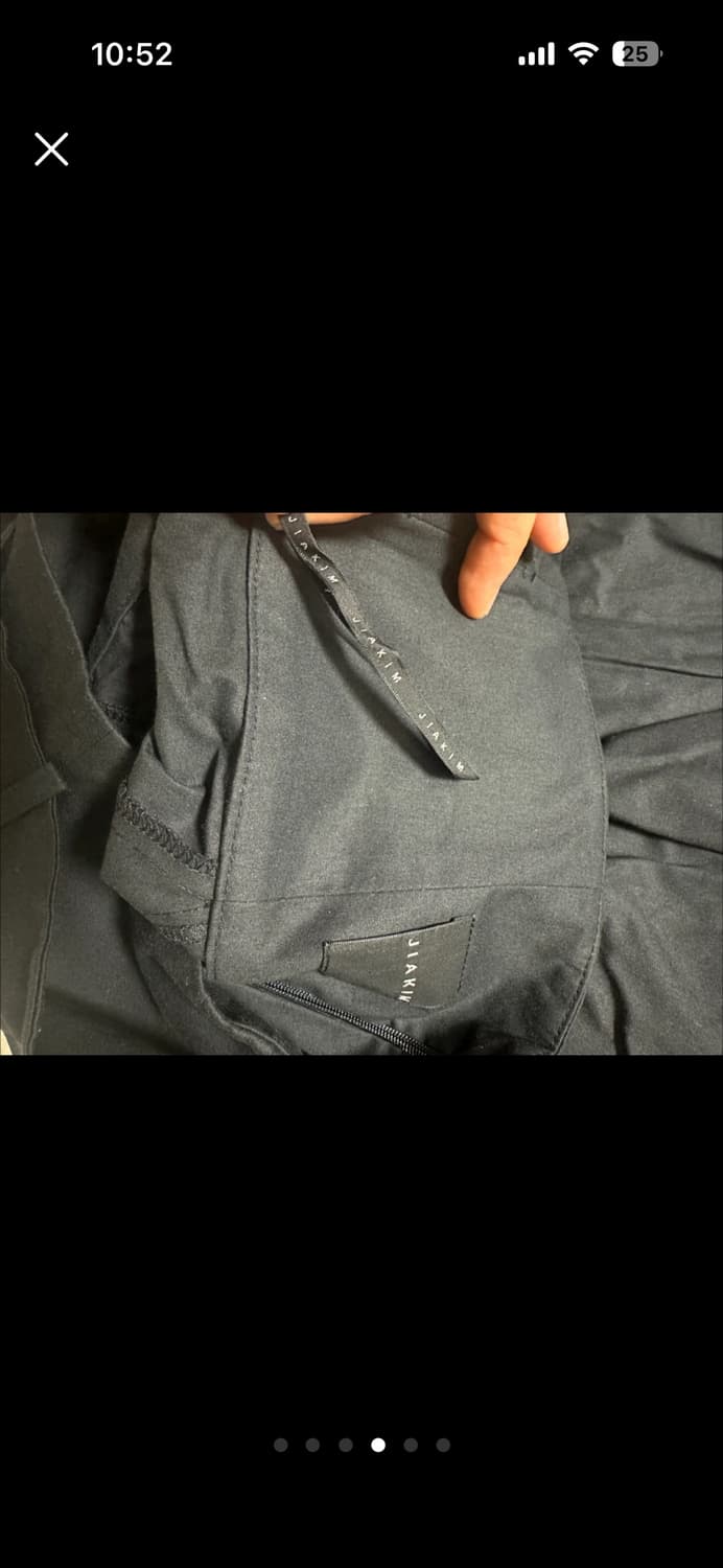 JIAKIM 브랜드의 블랙 리본 스커트 상품이미지4