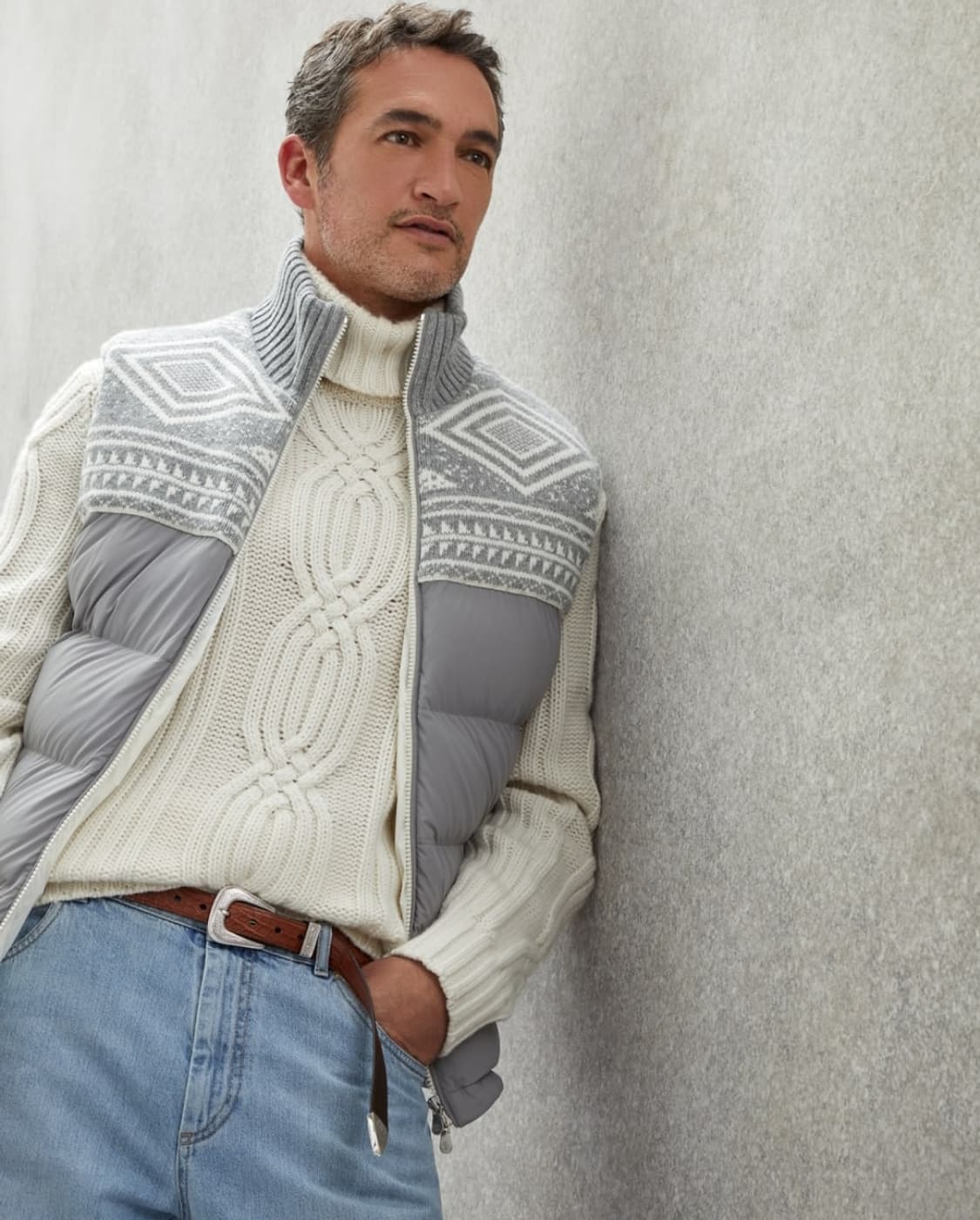 지오다노 웨스턴 레더 브라운 벨트 상품이미지8