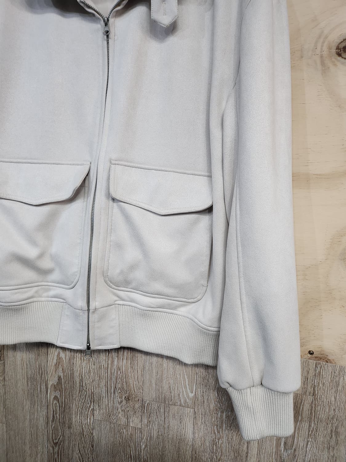 1059) 블랙모먼트 스웨이드 오버핏 자켓 상품이미지4