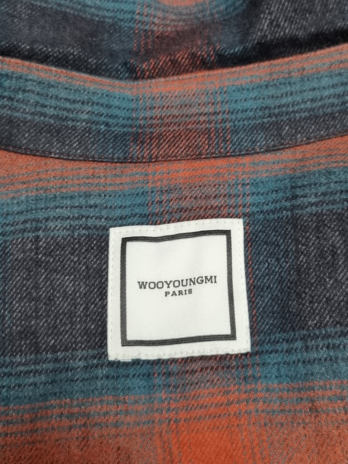 우영미 플란넬 체크셔츠 상품이미지3