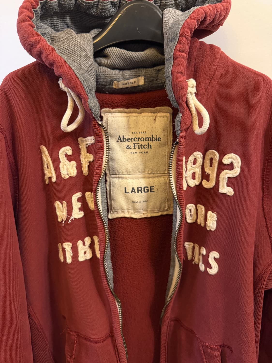 아베크롬비 빈티지 후드집업 상품이미지4