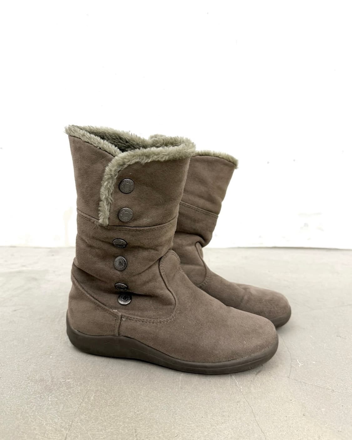 vintage suede boots 상품이미지1