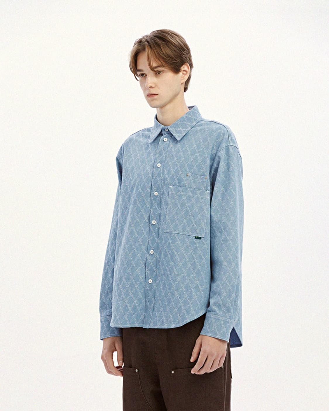 카락터 데님 남방 1사이즈 2사이즈미개봉 새상품 상품이미지4