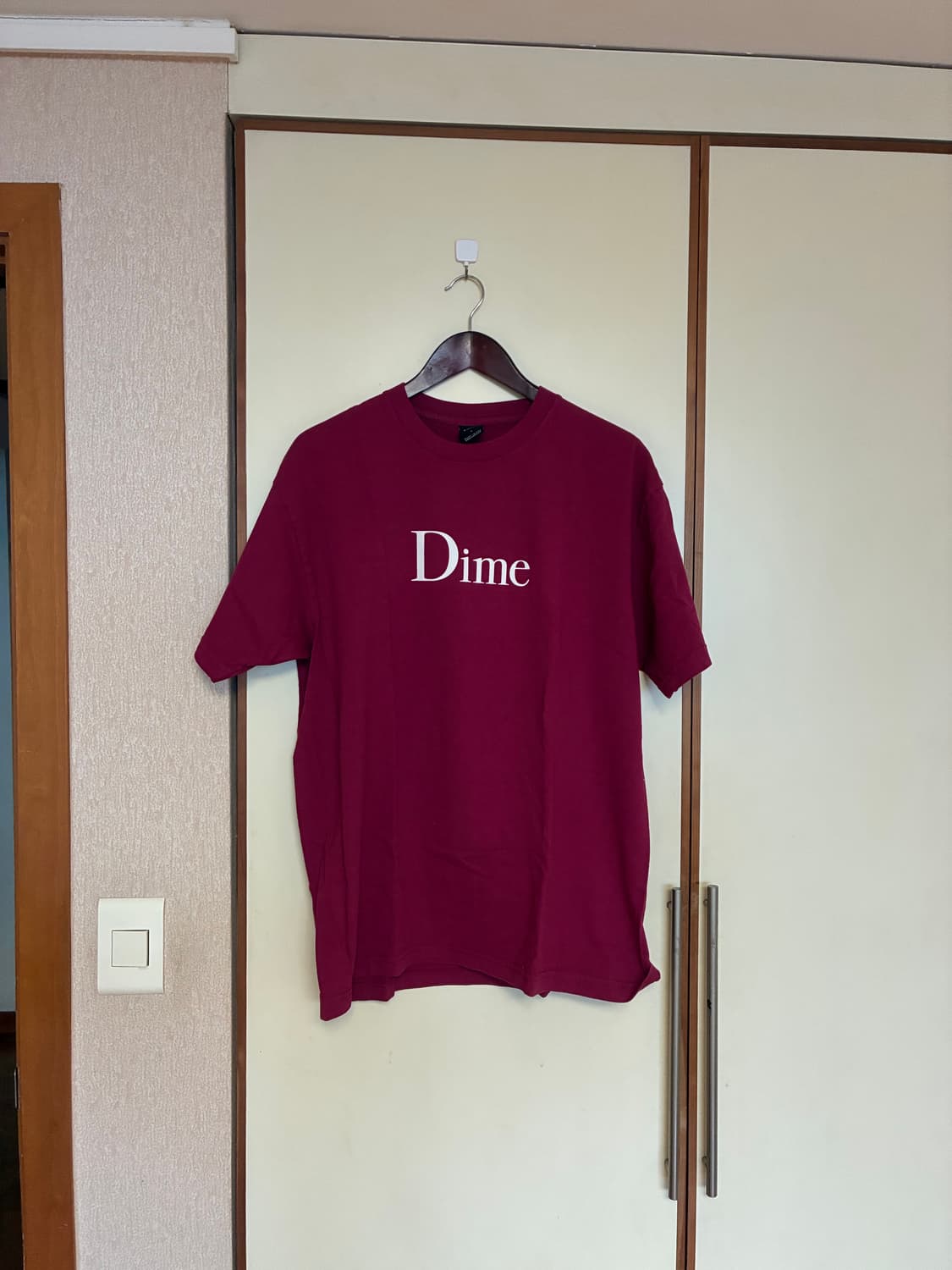 dime 보라색 티셔츠 상품이미지1