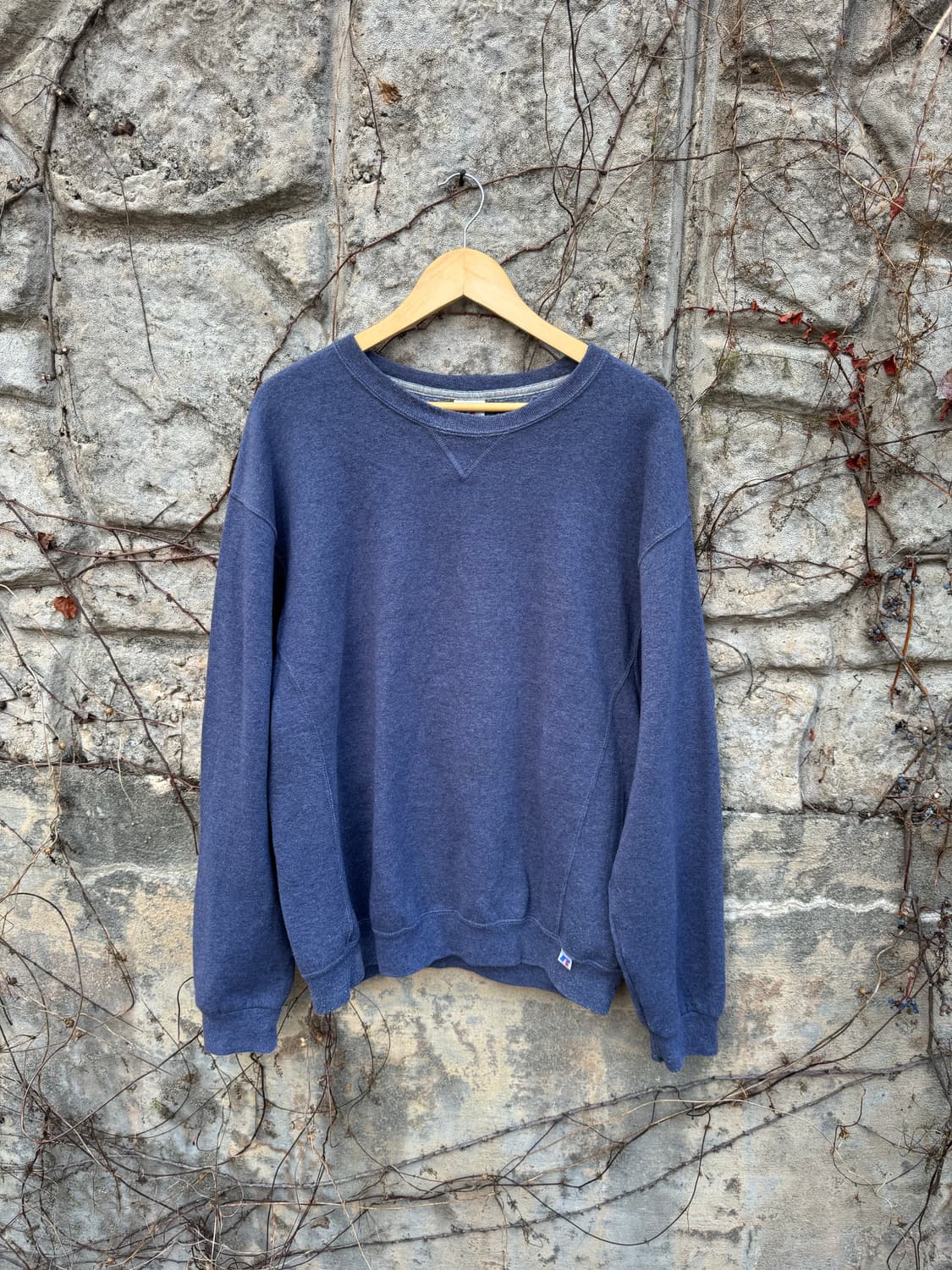 00s 러셀 애슬레틱 빈티지 리버스위브 배기 플레인 스웻 셔츠 맨투맨 상품이미지1