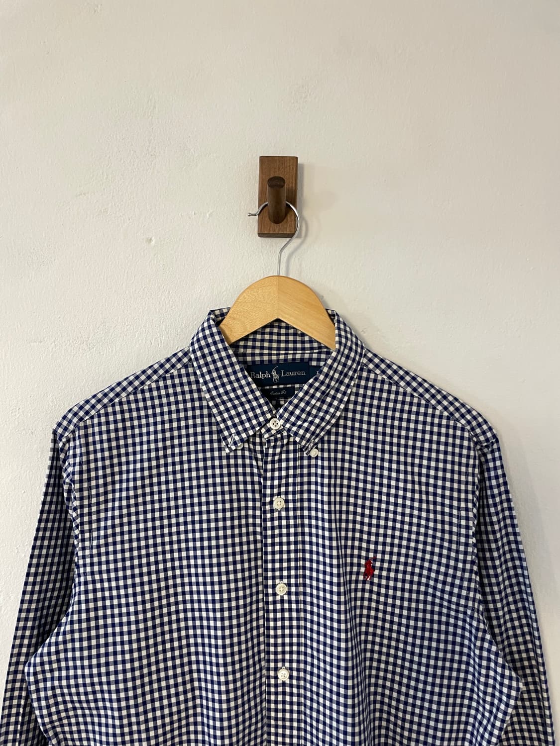 폴로 커스텀핏 체크 셔츠  상품이미지2