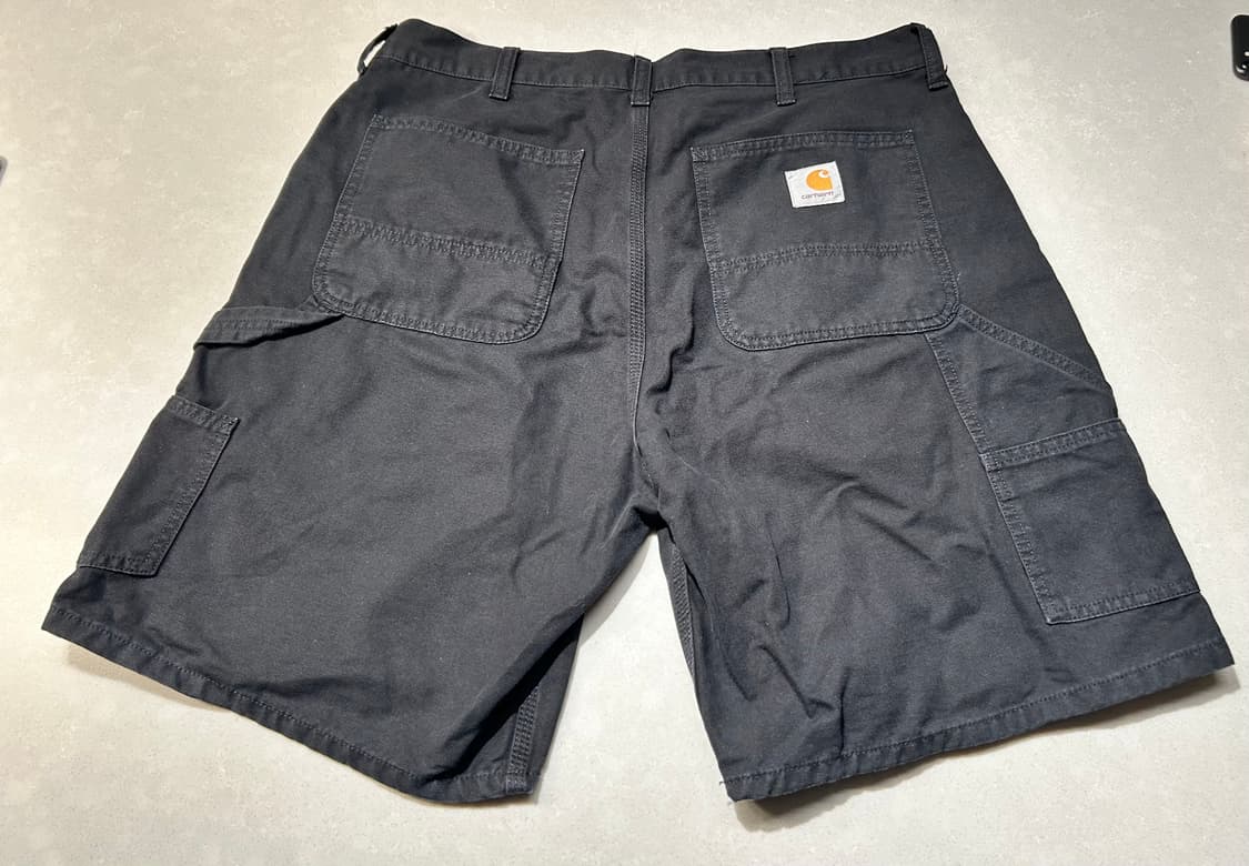 칼하트WIP 더블니 쇼츠 허버드  상품이미지2