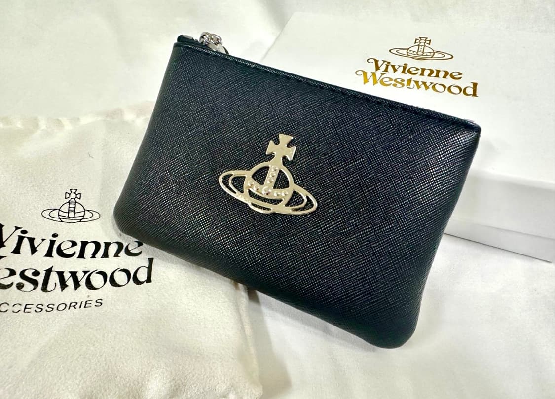비비안 웨스트우드  동전지갑 파우치지갑 블랙 무료배송 ​ ​ 상품이미지6