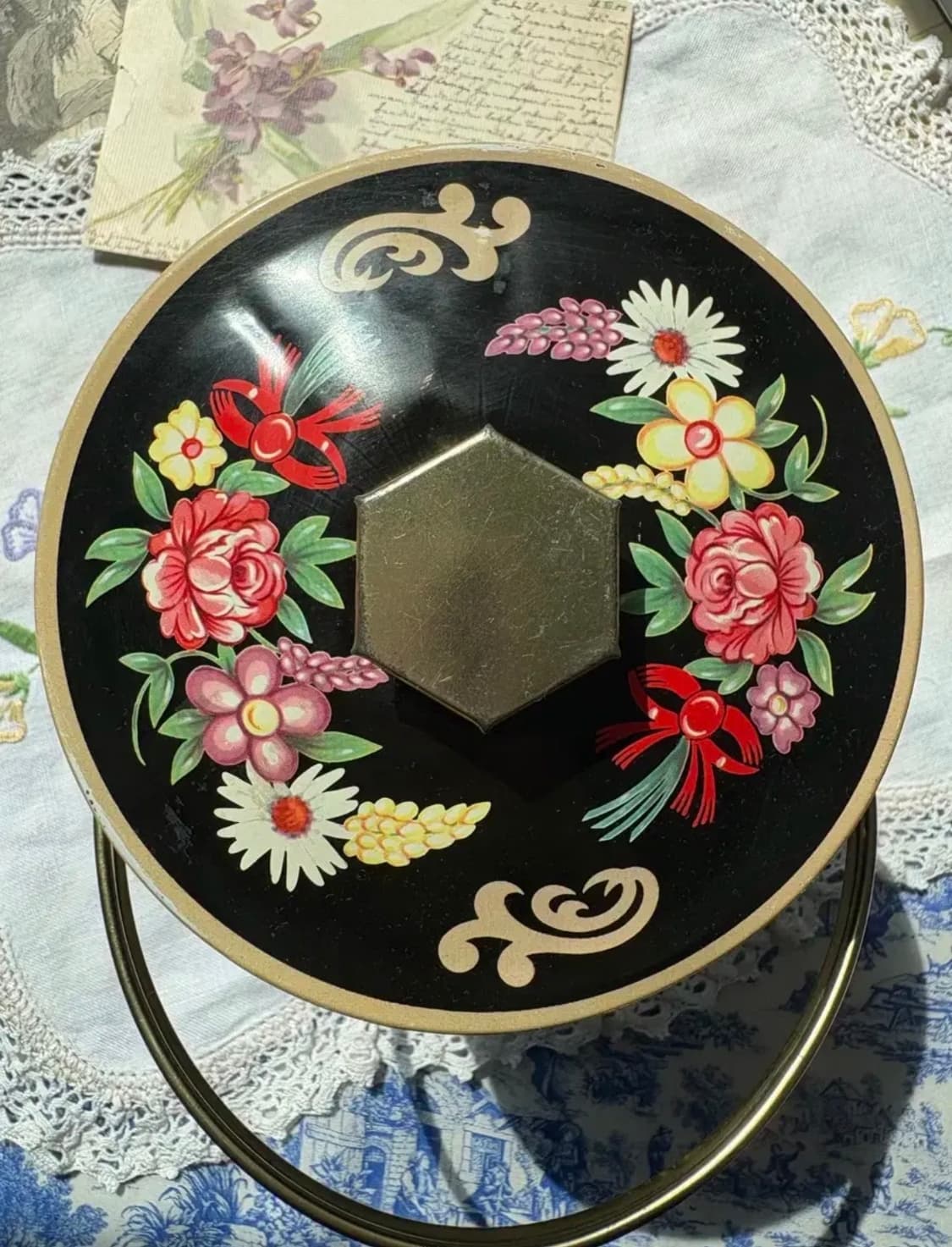 영국 빈티지 murray allen 핸들 틴케이스 상품이미지3