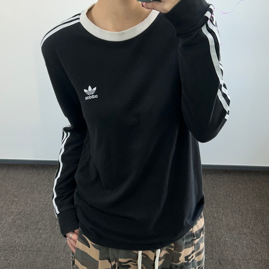 Adidas 아디다스 파이어버드 블랙 롱슬리브 상품이미지2