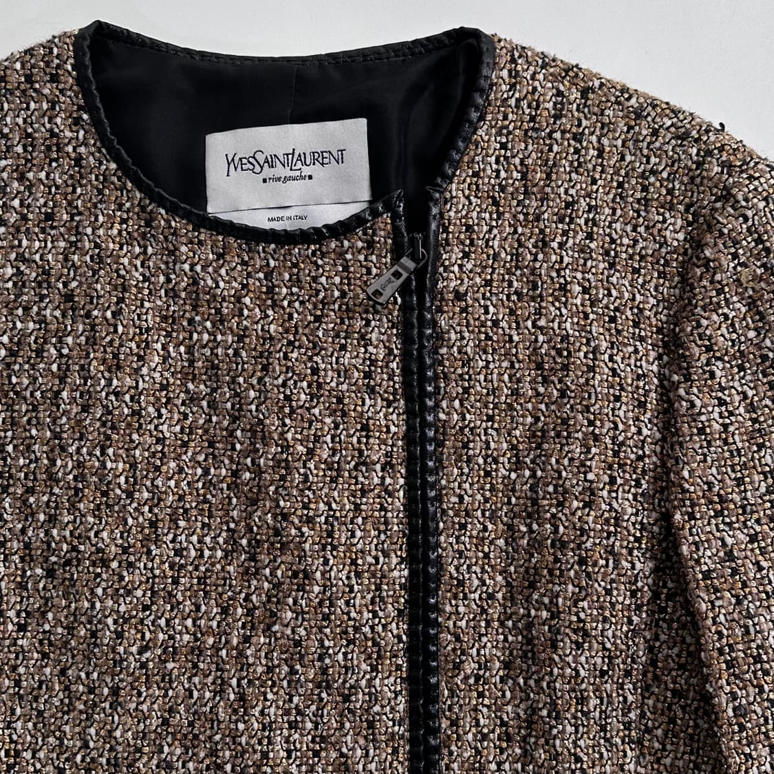 입생로랑 골든 트위드 자켓 상품이미지2