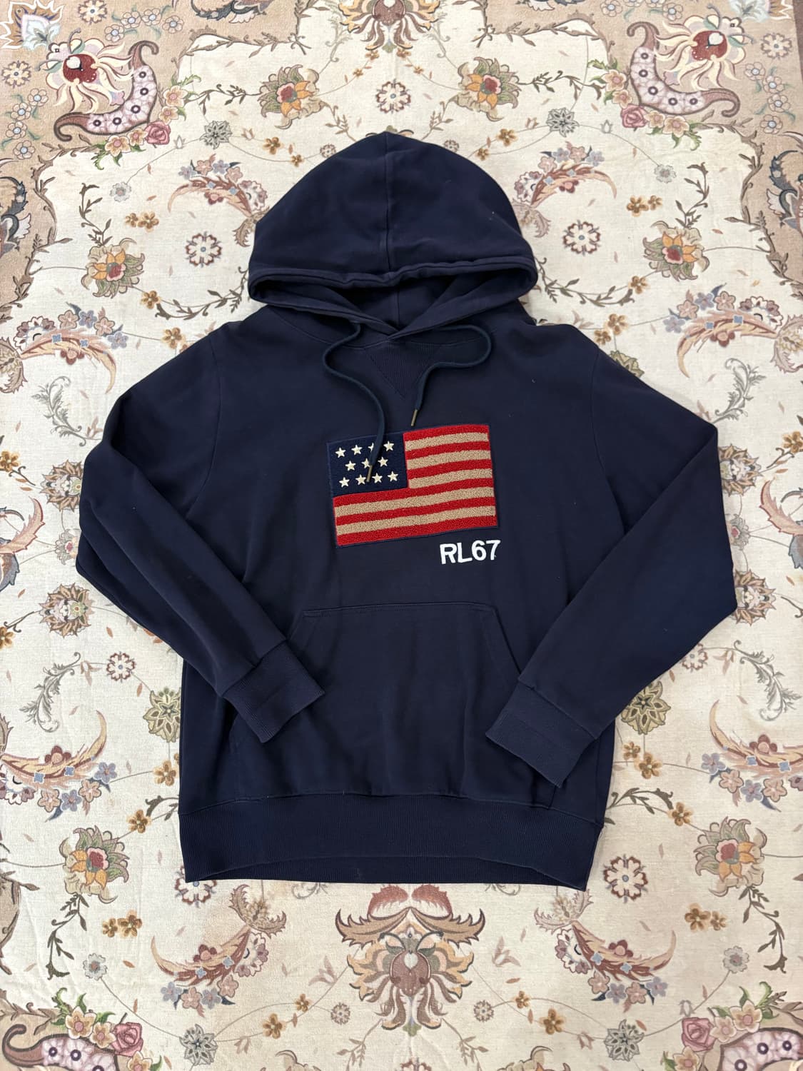 폴로랄프로렌 성조기패치 스웻 후드티 상품이미지1