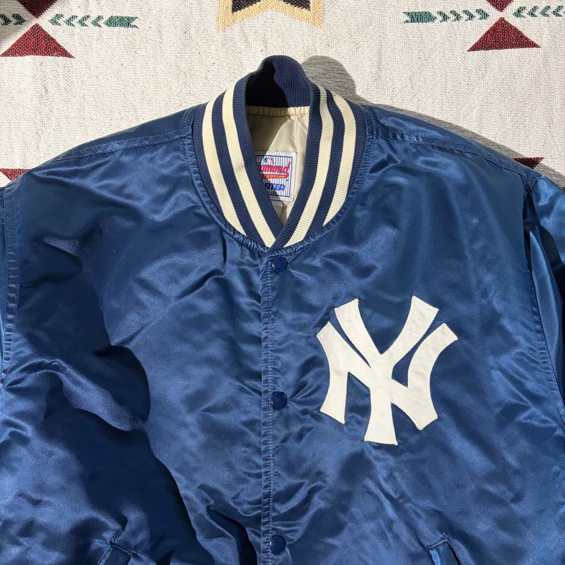 90s Starter Yankees varsity Jacket 상품이미지2