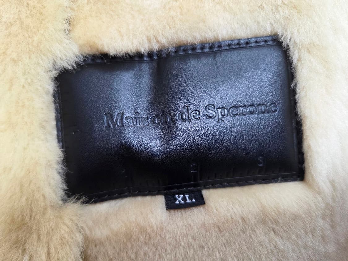 스페로네(SPERONE) 무스탕 더블코트 자켓 100-105 상품이미지9