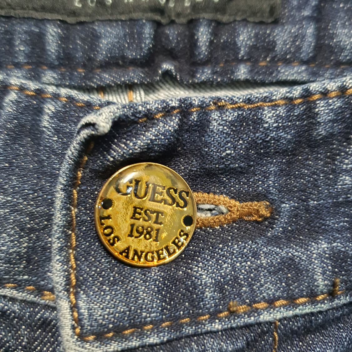 게스 데님 청바지 데미지 워싱진  상품이미지3