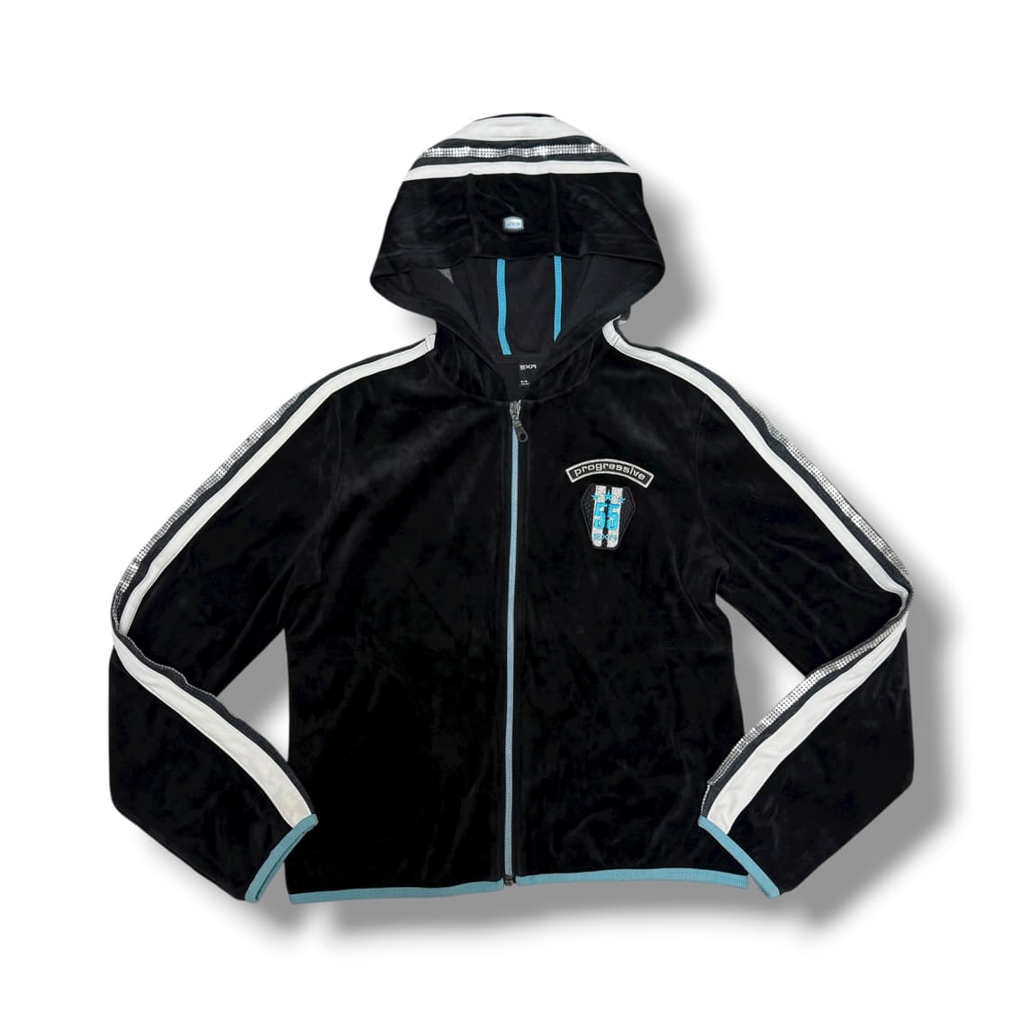 EXR 이엑스알 벨로아 후드집업 부츠컷팬츠 트레이닝 셋업 상품이미지2