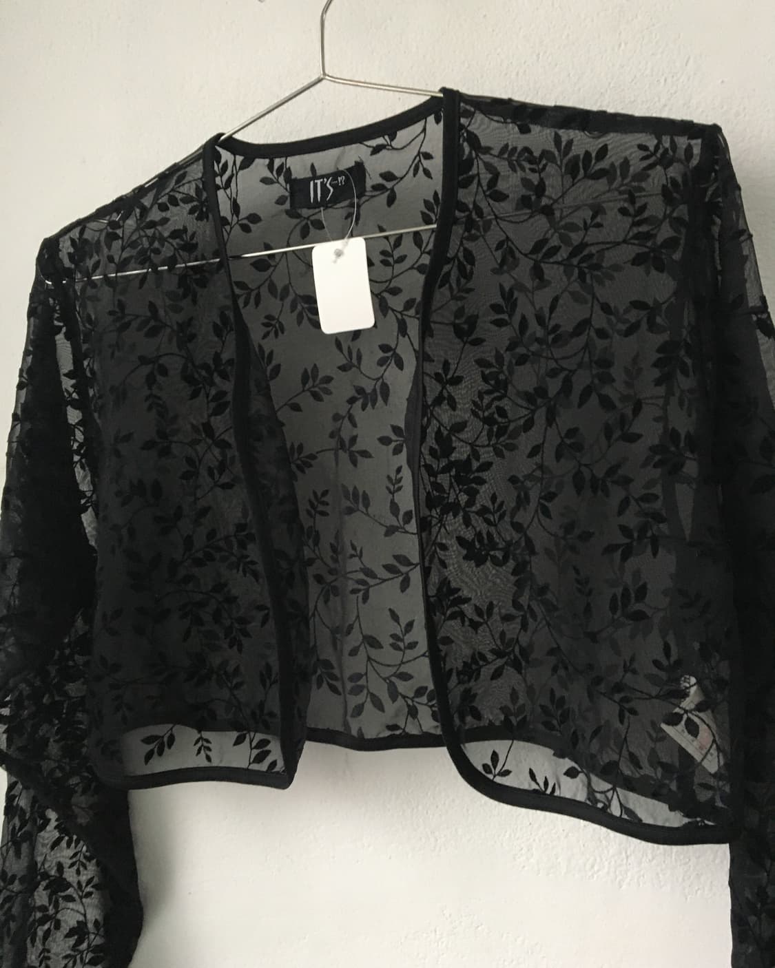 Pattern see through bolero 상품이미지3