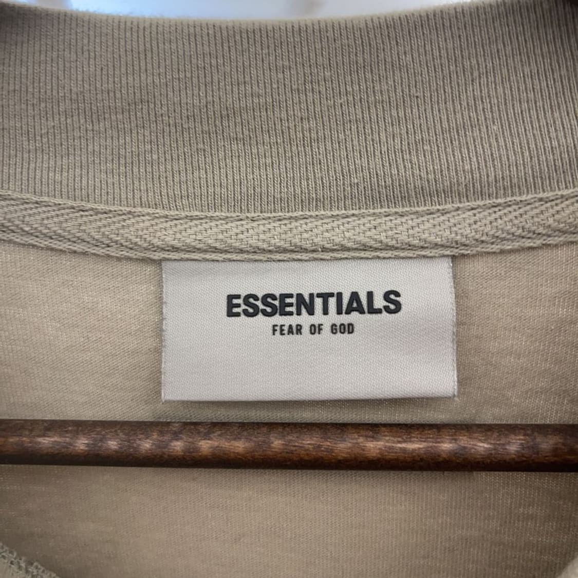 피어 오브 갓 에센셜 캐주얼 스펠로고 롱슬리브 긴팔티 S C09010 상품이미지5