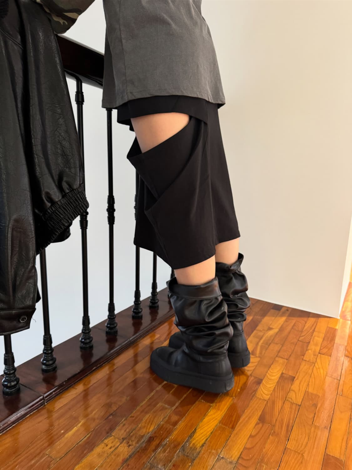 베이닝 미디스커트 상품이미지3