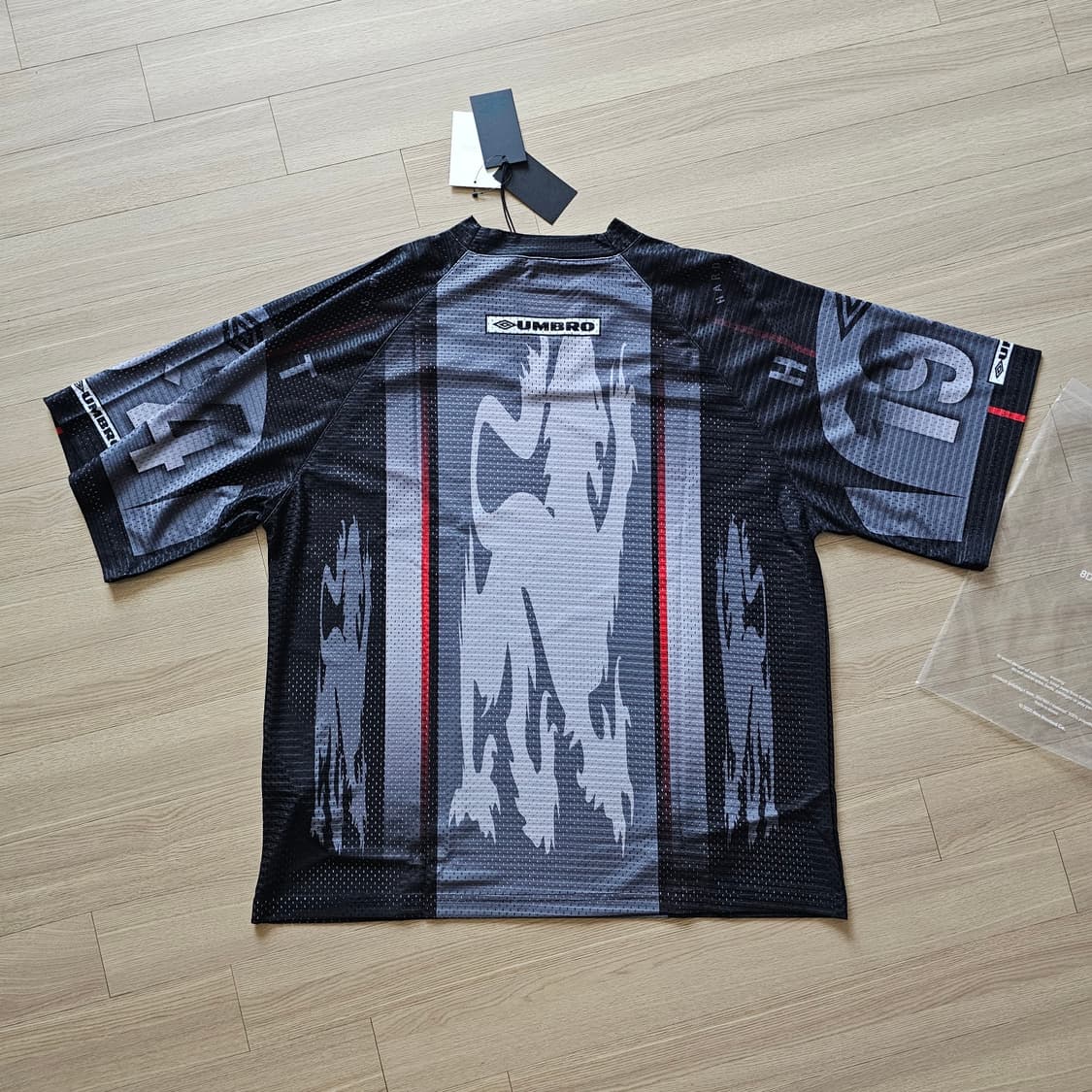 US XL 새제품 엄브로 X 슬램잼 반팔 티셔츠 져지 체감 110 xxl 상품이미지3