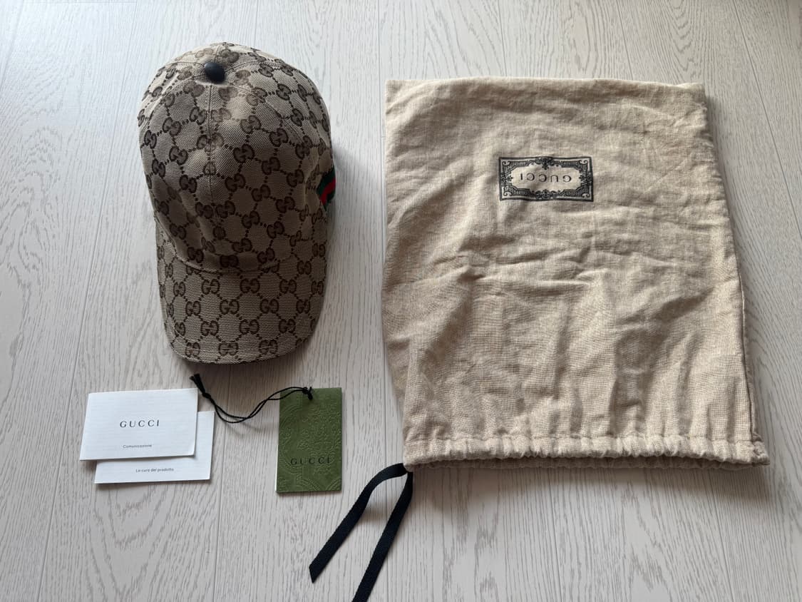 [새상품] 구찌 볼캡 사이즈 L  상품이미지1