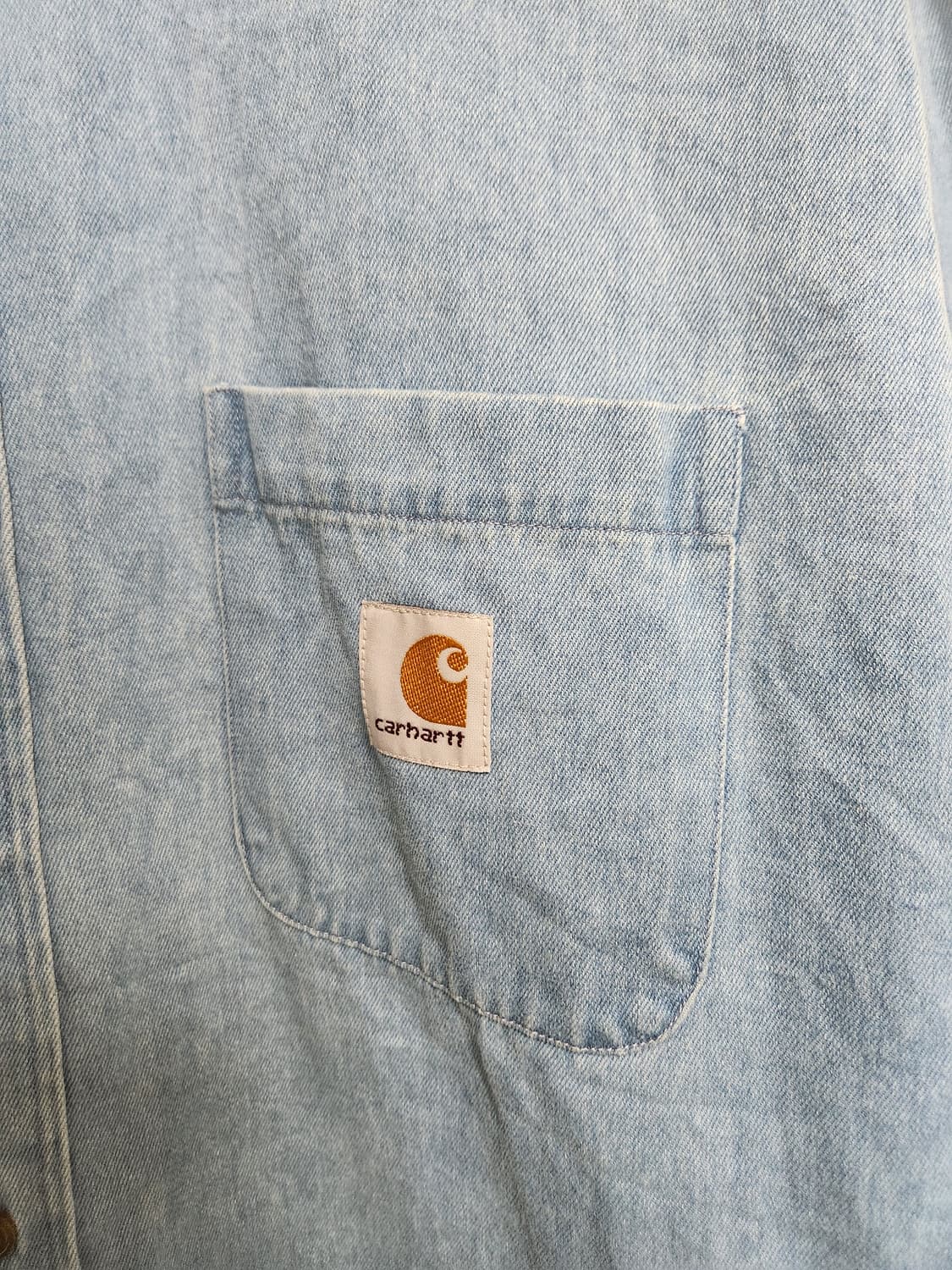 칼하트Carhartt 데님 셔츠 L - S201 상품이미지6