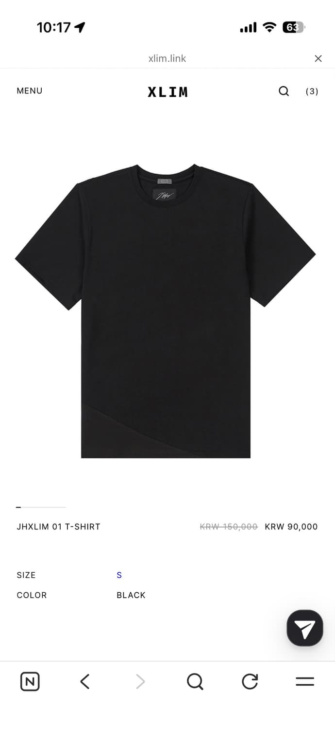 (s) xlim jhxlim 반팔  상품이미지1