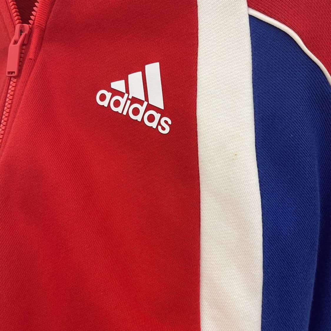 아디다스 올드스쿨 레트로 90's 배색 후드집업 M C10518 상품이미지9