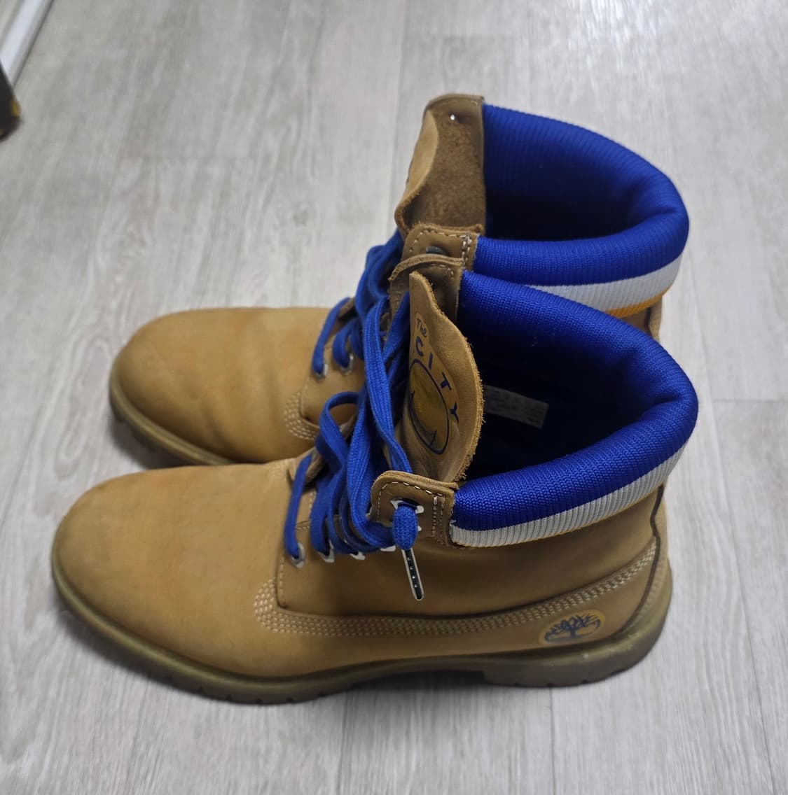 팀버랜드x미첼엔네스 골든스테이트 워리어스 콜라보 부츠 280 상품이미지3