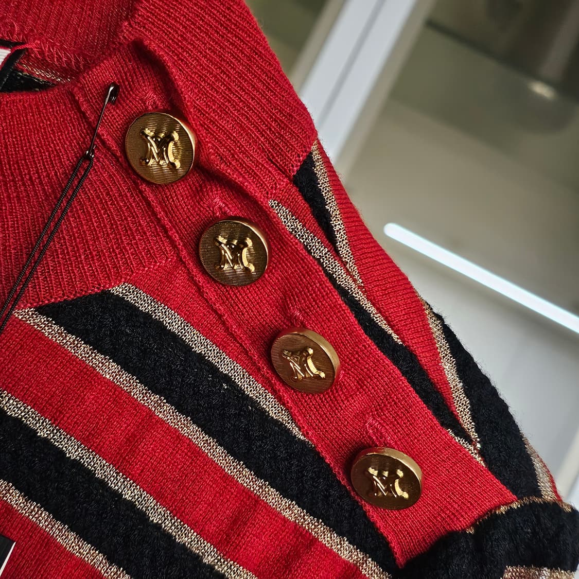 95[새상품]정품 모조에스핀 여성 긴팔 스웨터 (울 100%  상품이미지3