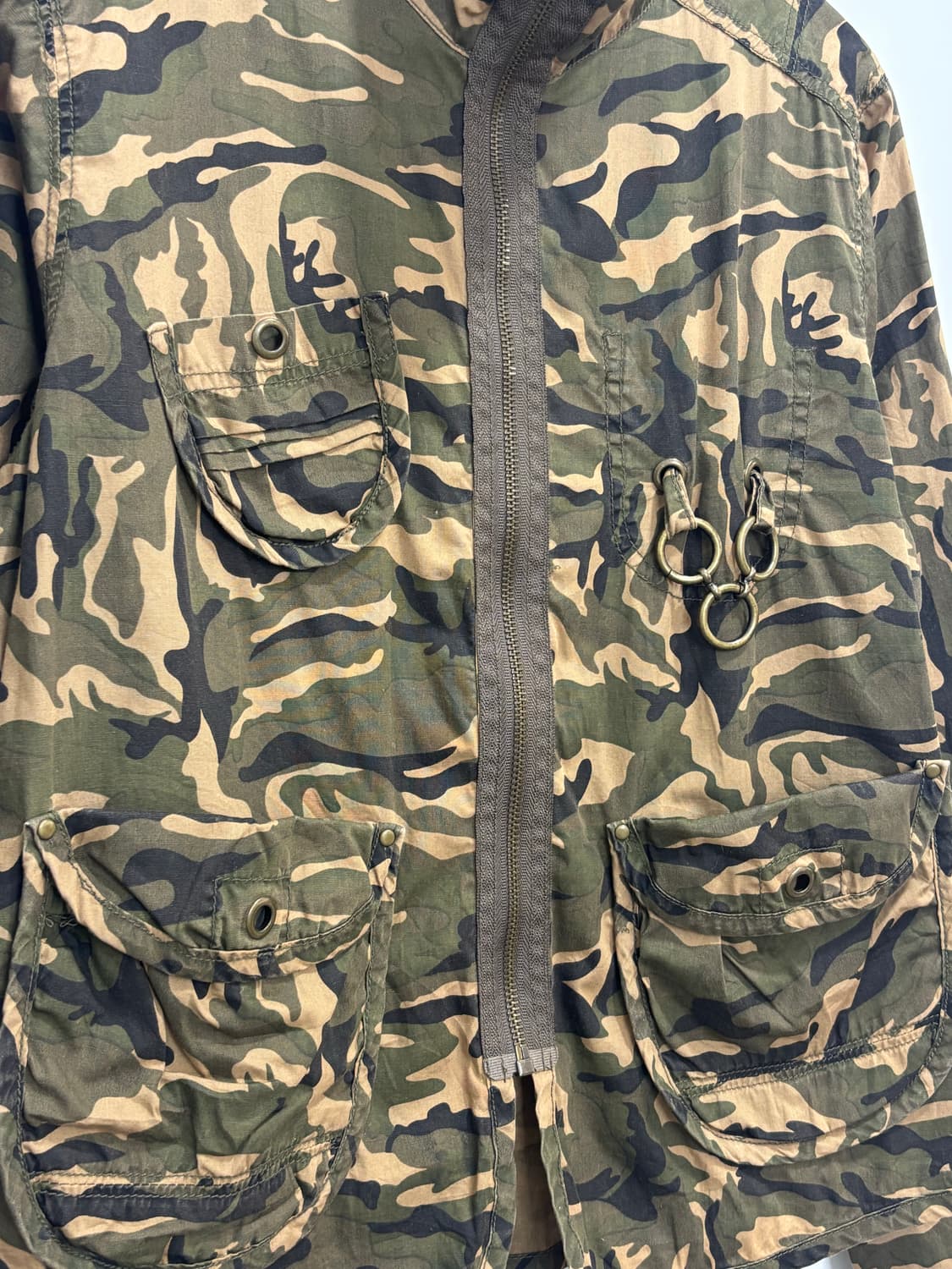 Estacot 카모 셔츠 자켓 상품이미지7