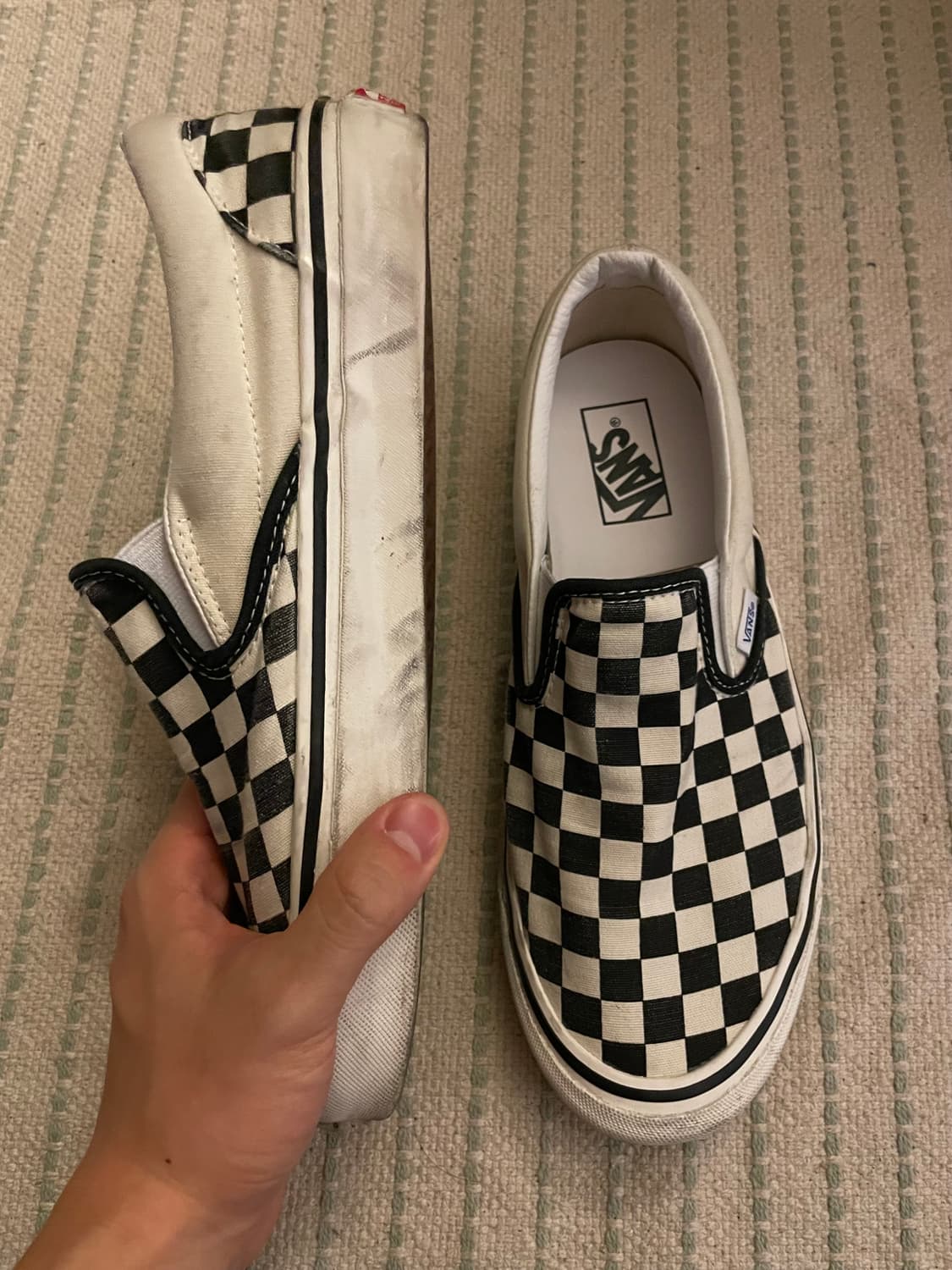 반스 애너하임 체커보드 슬립온 270 상품이미지1