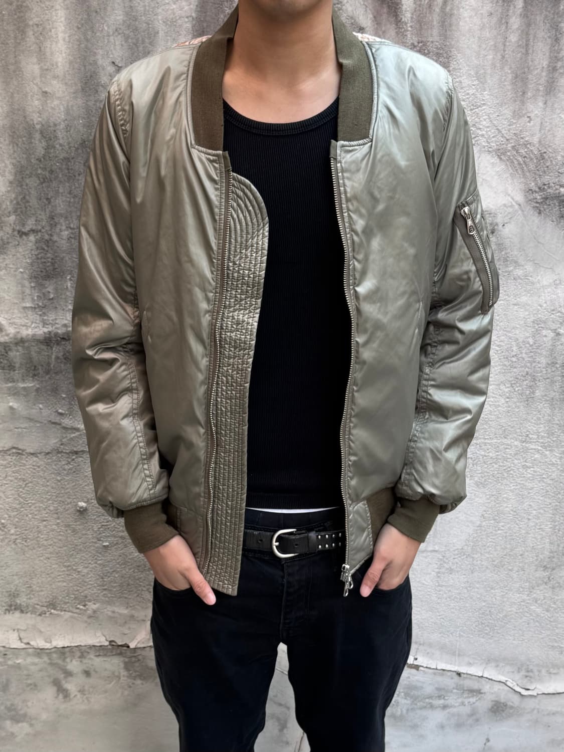 지에다 MA-1 플라이트 자켓 상품이미지4