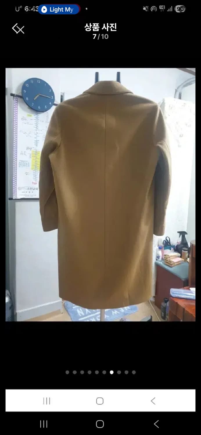 인사일런스 캐시미어 코트 95 상품이미지7