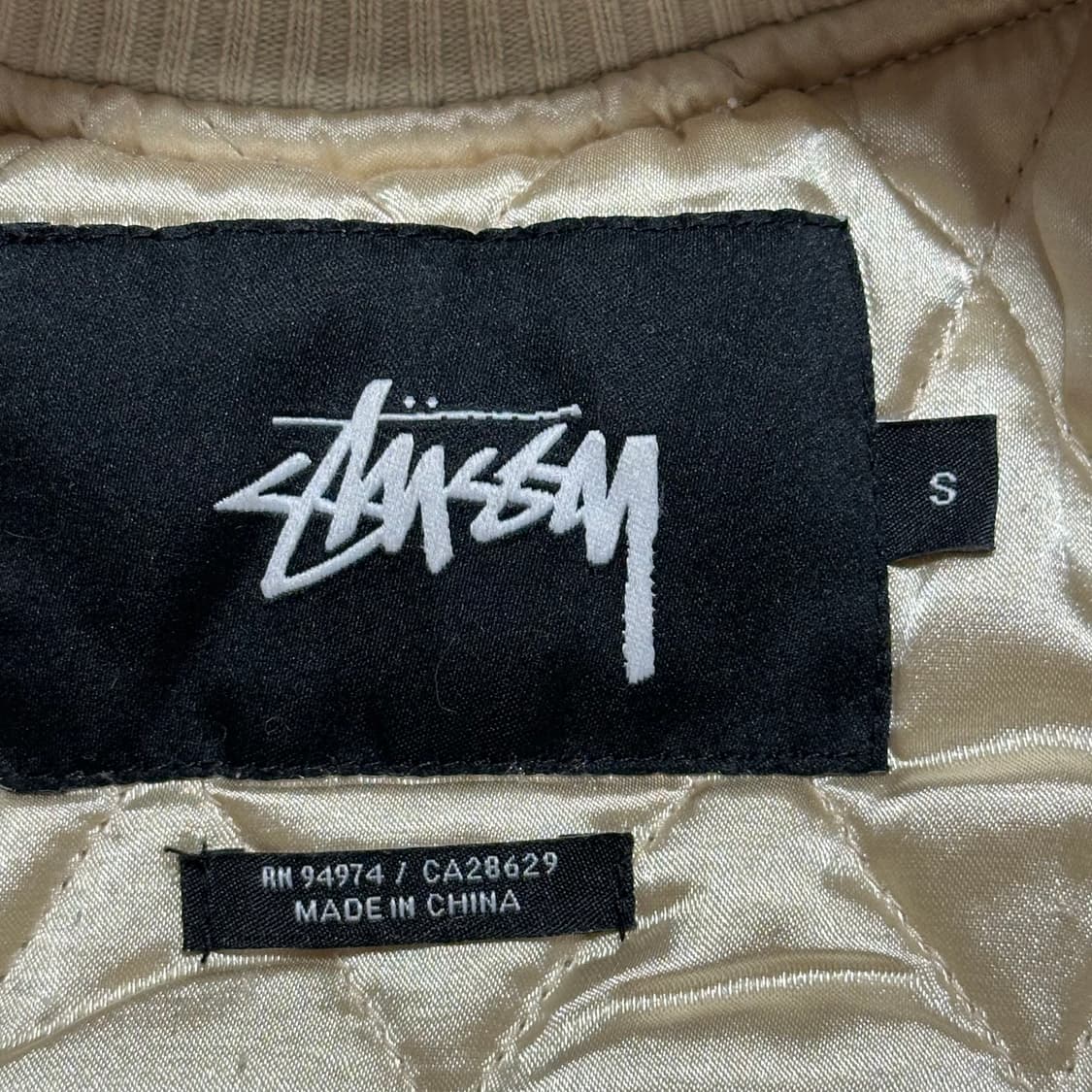 S 스투시 35주년 울 바시티자켓 상품이미지4