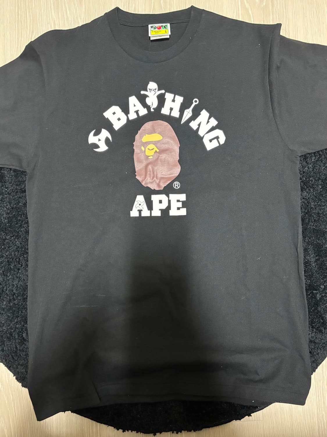 베이프 닌자 반팔티 L 상품이미지3