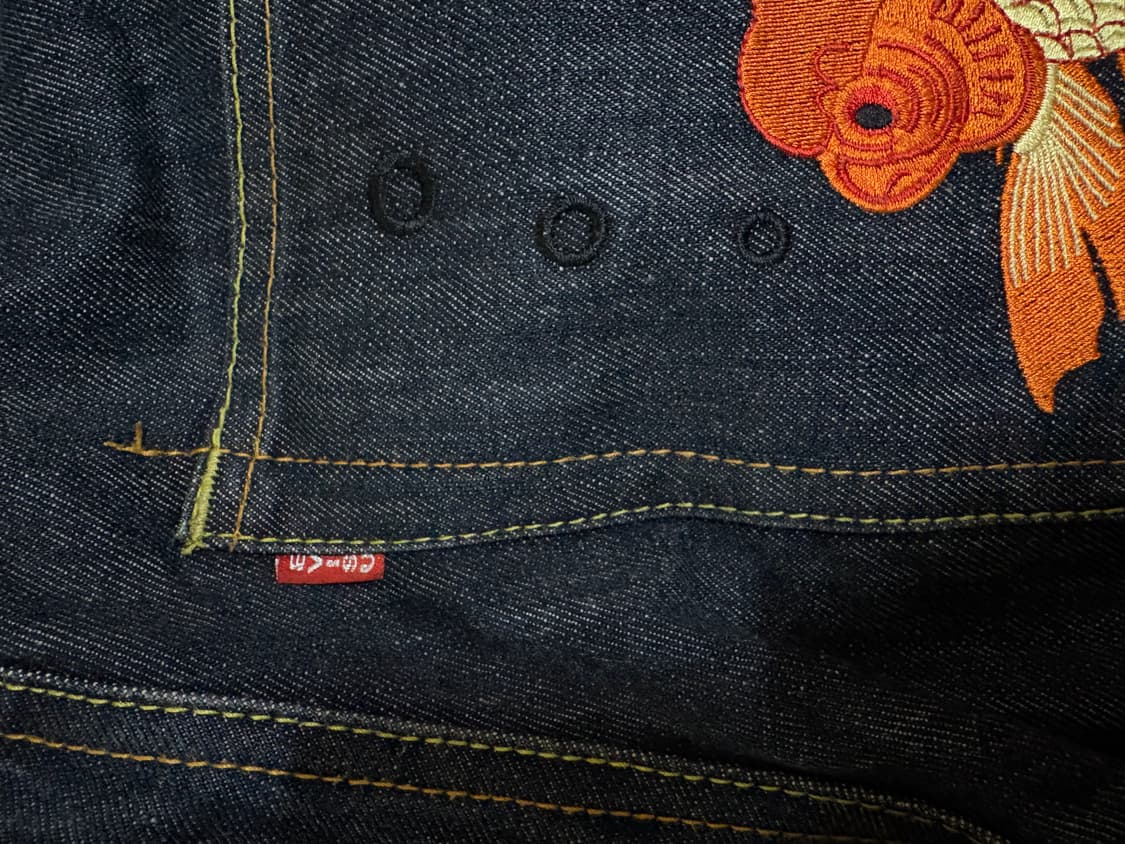 Evisu Koi Fish denim pants 상품이미지6