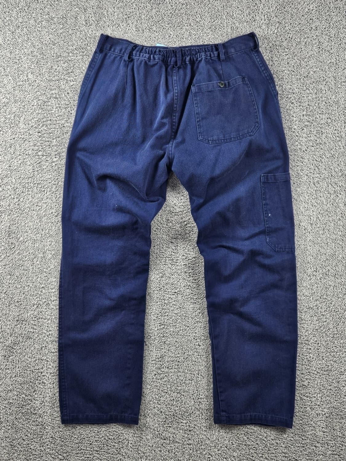 버튼플라이 하프밴딩 프렌치 워크 팬츠 (32"추정) / 9383 상품이미지4