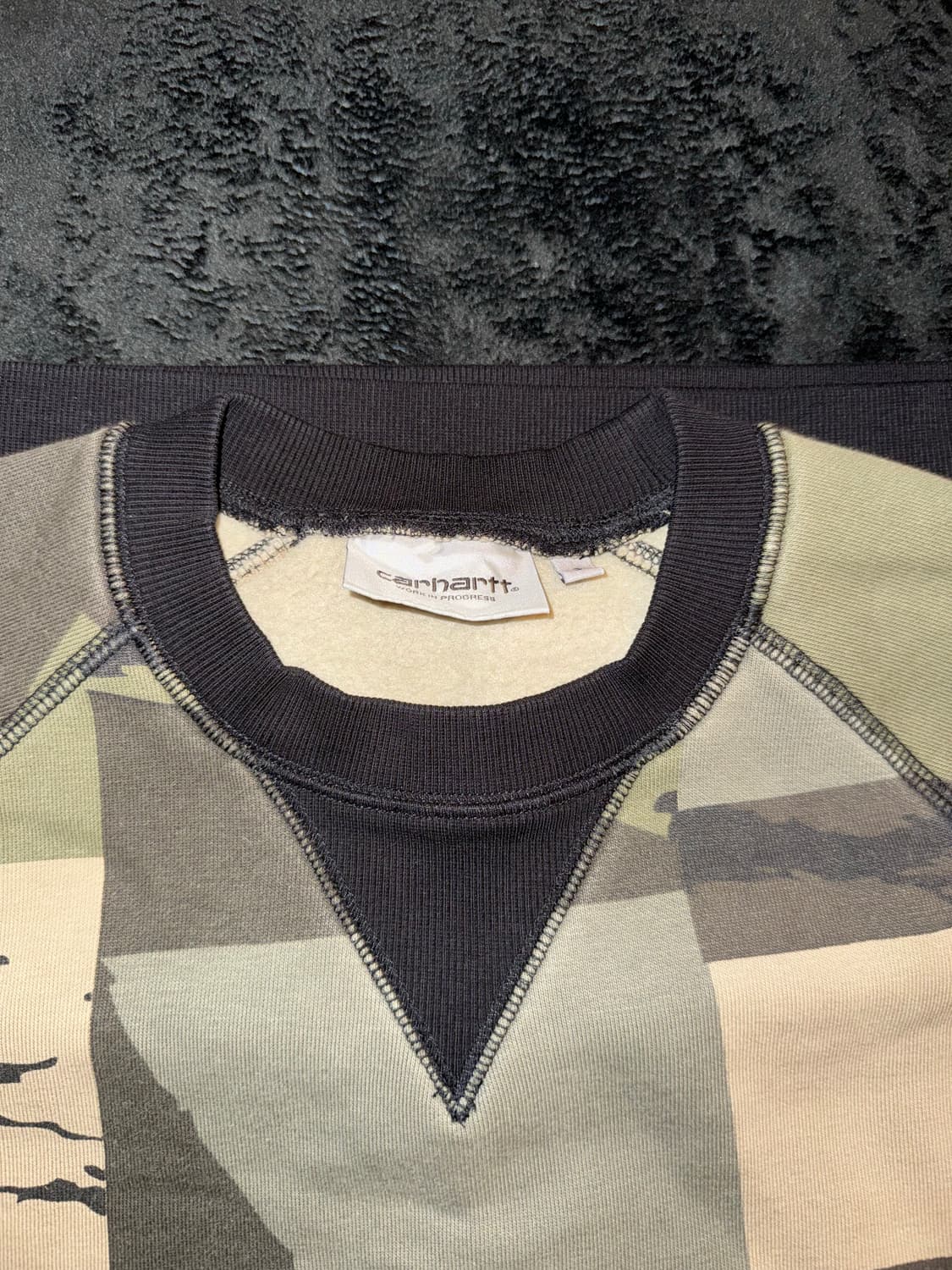 칼하트 카모패턴 기모 맨투맨 S 상품이미지5