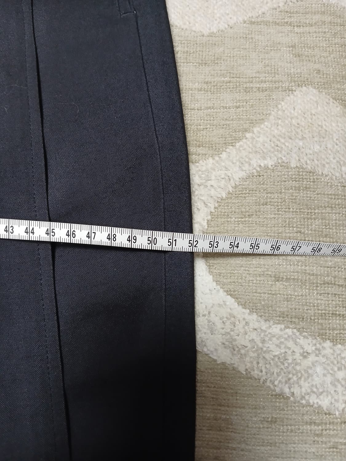 아모멘토 블랙 볼륨 실루엣 팬츠 상품이미지6