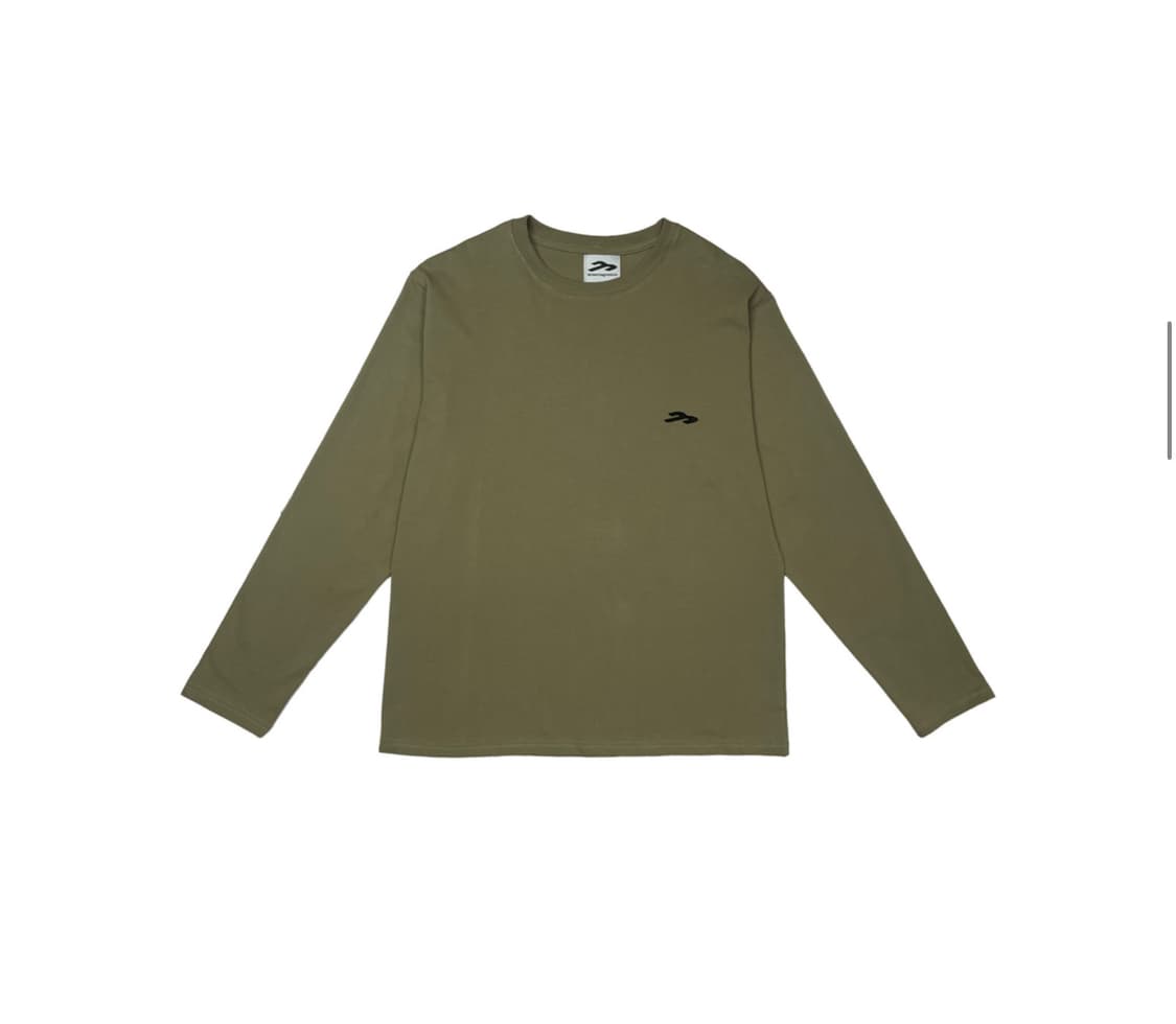 탄산마그네슘 카키 스타 롱슬리브 우먼 상품이미지1